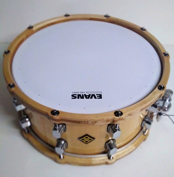 MBk-d-1465-10 Малый барабан 14х6,5", клен, Мастерская Бехтеревых