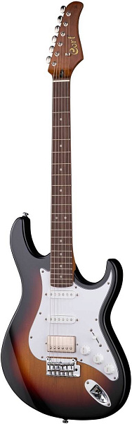 CORT G260CS-3TS G Series Электрогитара, санберст, Cort