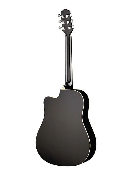 DG220CBK - Акустическая гитара, с вырезом, Naranda