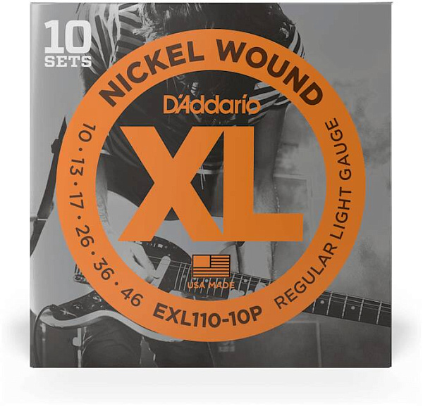 D'ADDARIO EXL110 10P - Струны для электрогитары