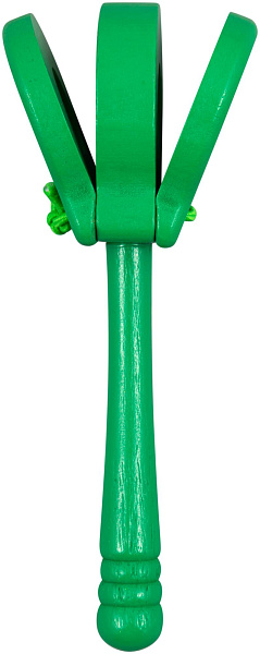 BEE DF301 Green - Кастаньеты на ручке