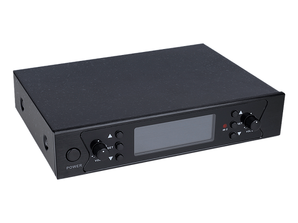 Микрофонная радиосистема Axelvox [DWS7000HT (HT Bundle)] UHF 710-726 MHz, 2 х 32 канала,LCD дисплей, 2х ИК порт, 2 ручных микрофона, 2 держателя на стойку, 2 силиконовых кольца.