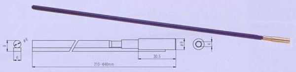 RD-102-610 Анкерный стержень, 610мм, Metallor