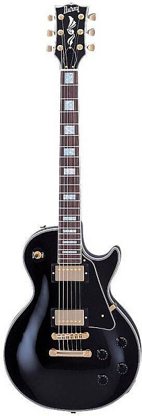 BURNY RLC60 BLK электрогитара, форма корпуса Les Paul®, H-H, Tune-o-matic,...