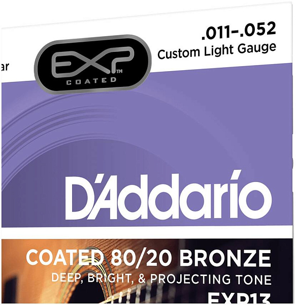 D'ADDARIO EXP13 - Струны для акустической гитары