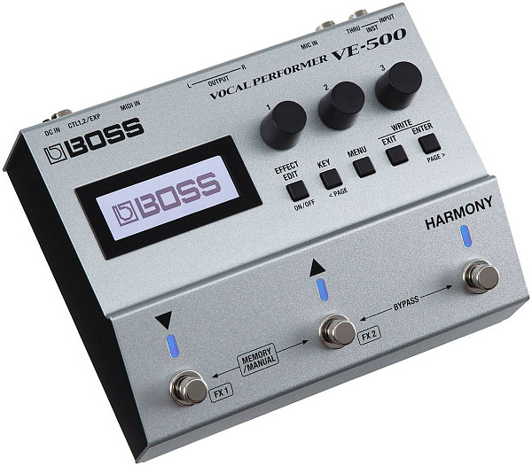 BOSS VE-500 вокальный процессор эффектов