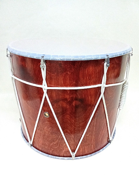 MZ-B14''LwcherK Барабан кавказский 14", красный лак, клееная мембрана, в чехле, MEZZO