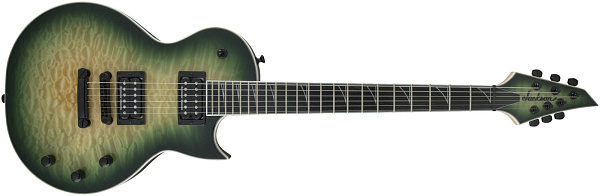 JACKSON PRO SC - ALIEN BURST Электрогитара, цвет зеленый санберст