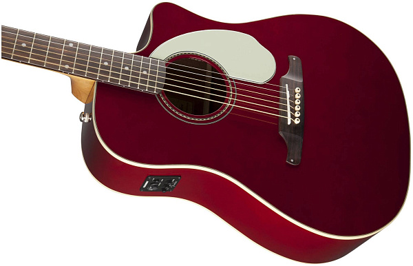 FENDER SONORAN SCE CANDY APPLE RED WITH MATCHING HEADSTOCK - Гитара электроакустическая шестиструнная