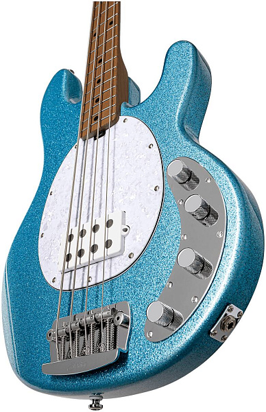 STERLING StingRay Blue Sparkle - Бас-гитара 4 струны