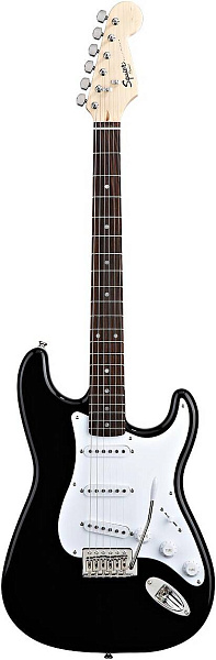 FENDER SQUIER BULLET STRAT TREMOLO RW Black - Электрогитара