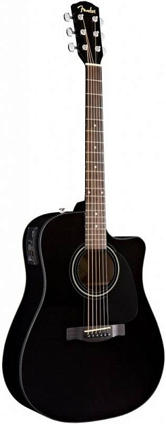 FENDER CD-60CE DREADNOUGHT BLACK - Гитара электроакустическая шестиструнная