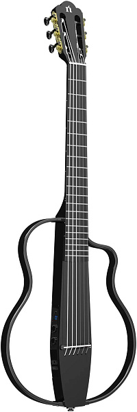 NATASHA NBSG Nylon Black - Гитара электроакустическая сайлент смарт