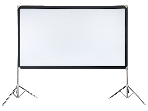 [LSV-100102] Экран с двойным штативом Lumien [Sky View]  рабочая область 124х221 см 100" Matte White Nylon
