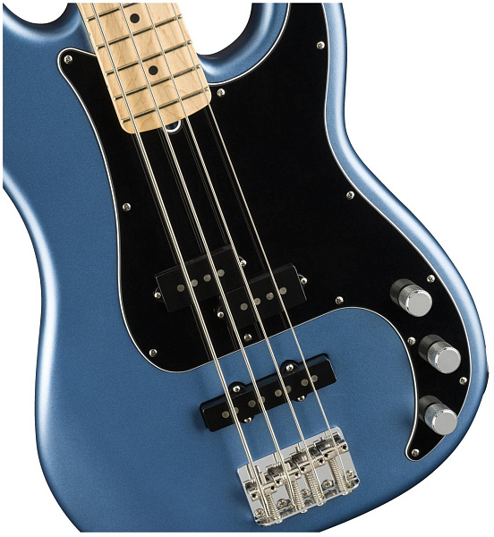 FENDER AMERICAN PERFORMER PRECISION BASS®, MN, SATIN LAKE PLACID BLUE 4-струнная...