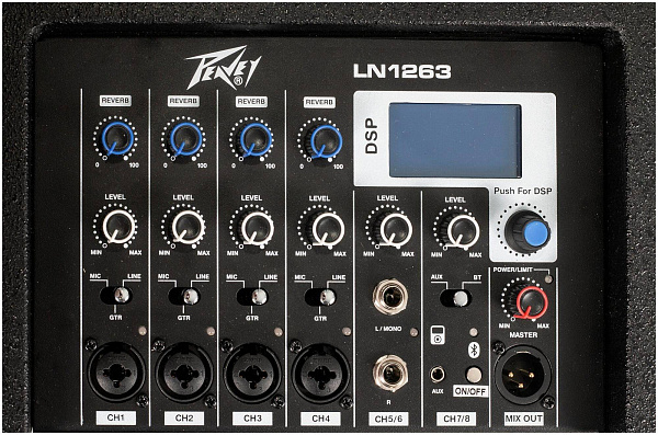 PEAVEY LN 1263 1200W активная акустика, bluetooth - Акустическая система