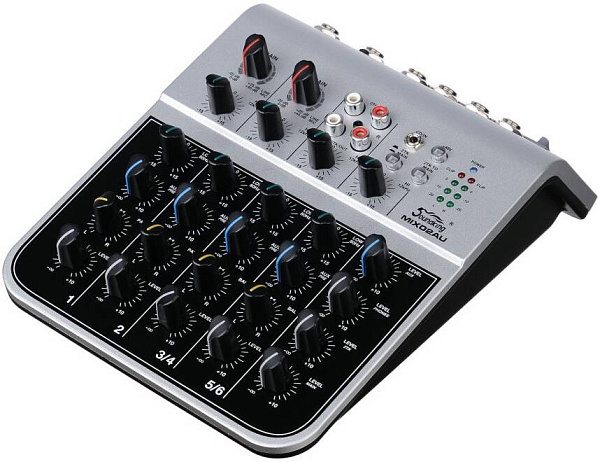 SOUNDKING MIX02AU Мини-микшерный пульт, 6 каналов, USB, Soundking