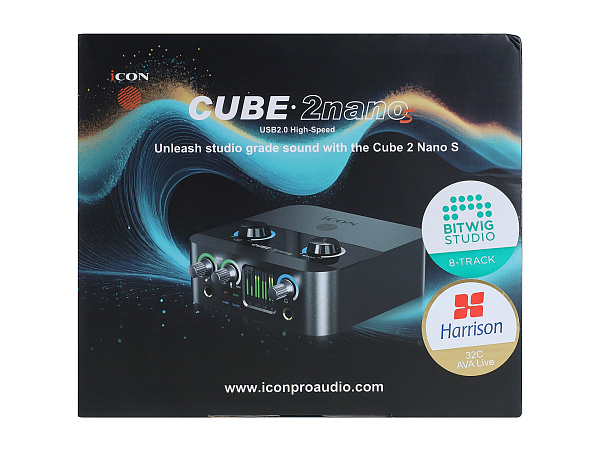 Аудиоинтерфейс USB [110301A3011] Icon [Cube2Nano S] 24 бит/192 кГц.