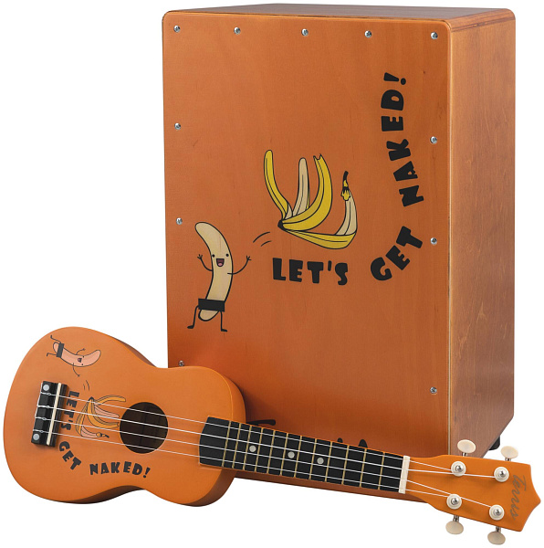 TERRIS Exclusive BANANA - Кахон с подструнником