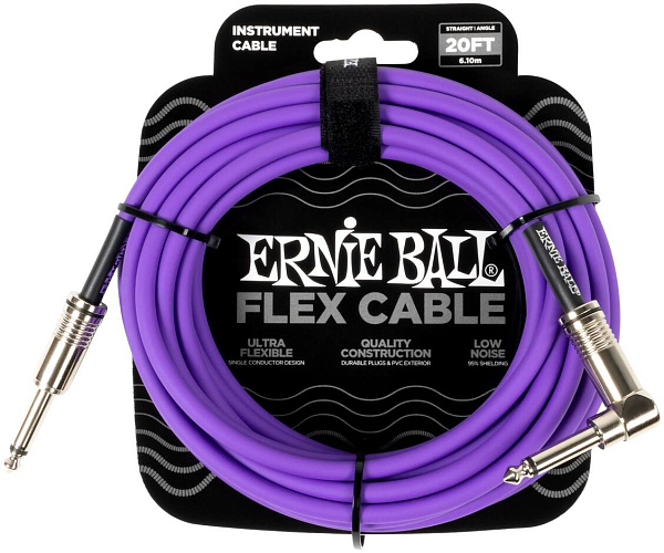 ERNIE BALL 6466, 6м - Инструментальный кабель