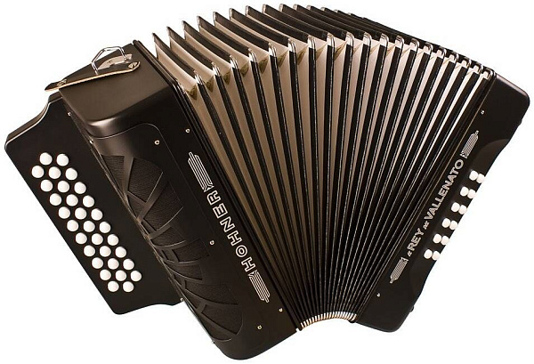HOHNER El Rey del Vallenato GCF black - Аккордеон диатонический
