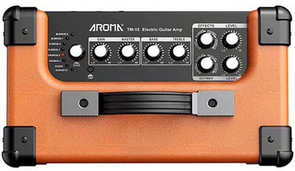 AROMA TM-15 ORANGE - Комбоусилитель для электрогитары