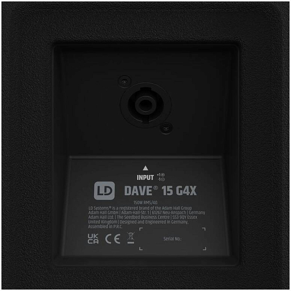 LD SYSTEMS DAVE 15 G4X - Акустический комплект