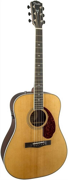 FENDER PM-1 Deluxe Dreadnought Natural - Гитара электроакустическая