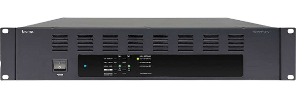 Усилитель BIAMP [REVAMP2600] (APART) 2-канальный (DSP + 9 пресетов): 2 х 840Вт /4Ом; 2 х 420Вт /8Ом. Вх.: 2 х XLR/ 2 х Euroblock/ 2 x 2RCA. Вых.:2 x Euroblock / 2 х SpeakON. 2U.