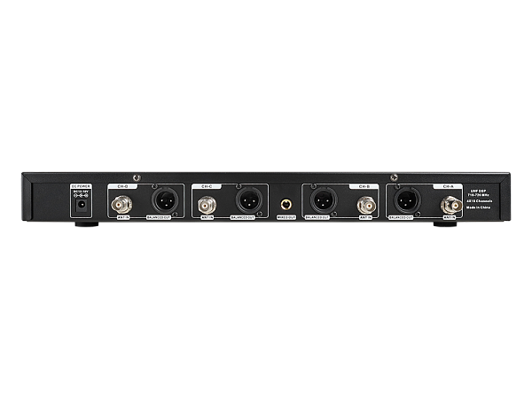 Микрофонная радиосистема Axelvox [DWS7000HT (FC Bundle)] UHF 710-726 MHz, 4 x 16 каналов,LCD дисплей, 4х ИК порт, 4 ручных микрофона, 4 силиконовых кольца
