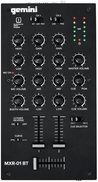 GEMINI MXR-01BT - DJ-Микшер