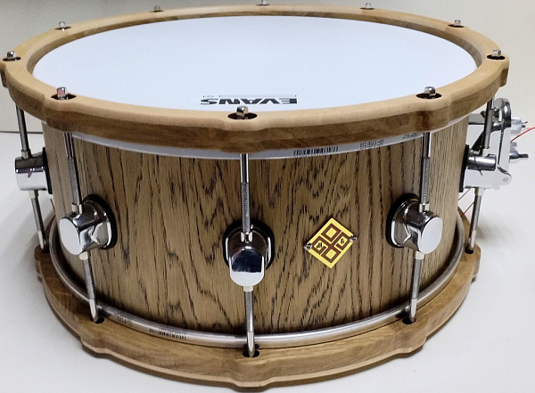 MBd-d-1465-10 Малый барабан 14х6,5", дуб, Мастерская Бехтеревых