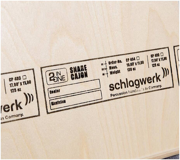 SCHLAGWERK CP403 - Кахон с подструнником