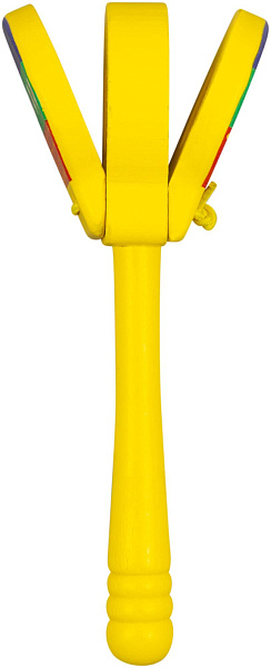 BEE DF301 Yellow - Кастаньеты на ручке