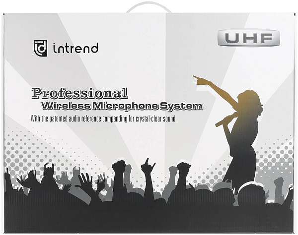 INTREND ITWMIC-JS-LH - радиосистема цифровая UHF, двухканальная. 2 поясных...