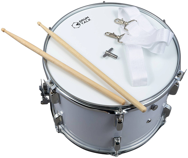 DRUM TALK MD T-1410WH - Барабан маршевый снэйр (с подструнником)