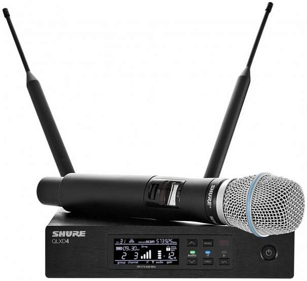 SHURE QLXD24E/B87A K51 - Радиосистема вокальная