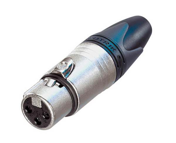 NEUTRIK NC3FXX - Кабельный разъем XLR female (мама), 3 контакта