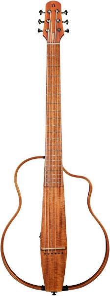 NATASHA NBSG Steel Mahogany - Гитара электроакустическая сайлент смарт