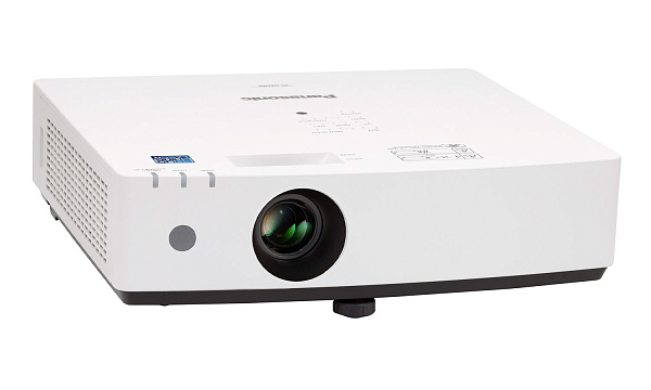 Лазерный проектор Panasonic [PT-LMZ460] 3LCD 4600 Lm, WUXGA (1920x1200), 3000000:1; Zoom 1,2x; TR 1,36–1,64:1; HDMI x2; VGA IN D-Sub 15pin x2; Audio IN x2/OUT x1; USB(A) Viewer/Power 5V 2A /Wi-Fi option; RS232; RJ45; mono 10W; 35/24dB;4,2 кг.