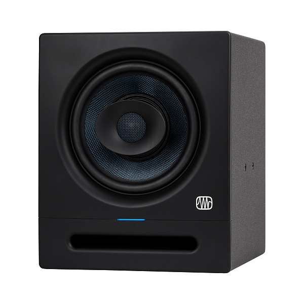 Студийный монитор [2777506131] Presonus [Eris Pro 8] активный, 2-х полосный, коаксиальный динамик: ВЧ 1,25" silk soft-dome, НЧ 8" composite, bi-amped усилитель класса AB, мощность: 140 Вт, частоты: 35-20000 Гц, SPL 108 дБ, входы: XLR, 1/4" TRS, RCA