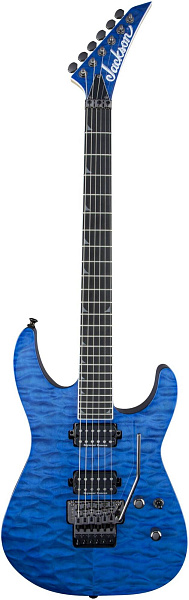JACKSON Pro Series Soloist SL2Q MAH Transparent Blue - Электрогитара