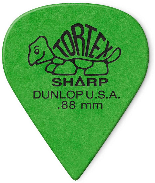 412P088 DUNLOP TORTEX SHARP -12 штук, медиаторы