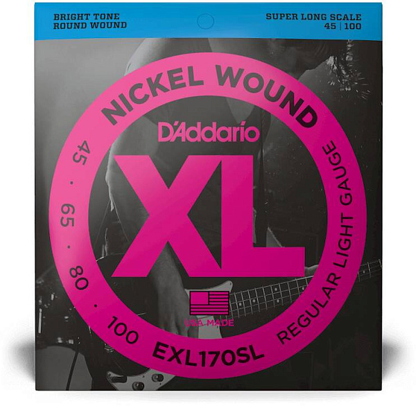D'ADDARIO EXL170 SL - Струны для бас-гитары