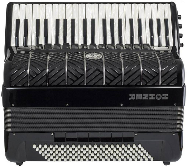 HOHNER MATTIA IV 120 BK gun black - Аккордеон 4/4