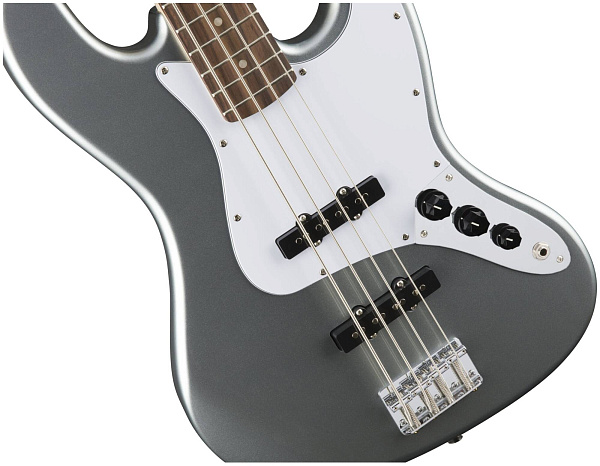 FENDER SQUIER Affinity Jazz Bass Slick Silver - Бас-гитара