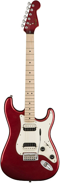 FENDER SQUIER SQ CONT STRAT HH MN DMR электрогитара, цвет красный металлик
