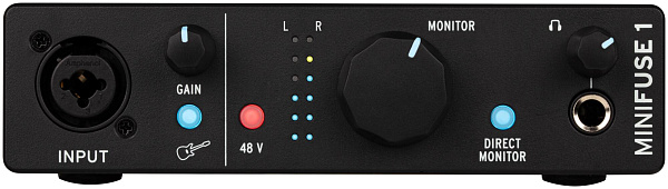 ARTURIA MiniFuse 1 Black - Звуковая карта