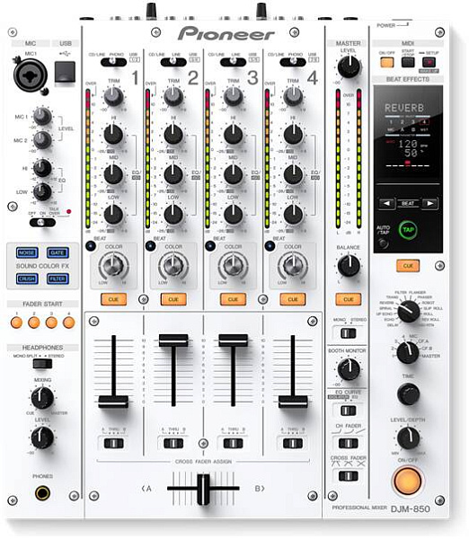 PIONEER DJM-850-W - DJ-Микшер