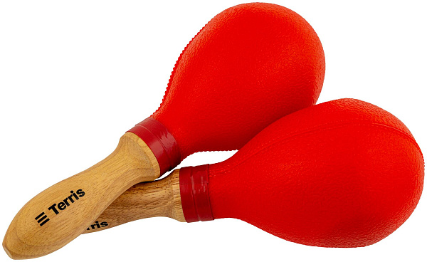 TERRIS MRS-P25 RD - Маракасы пластиковые